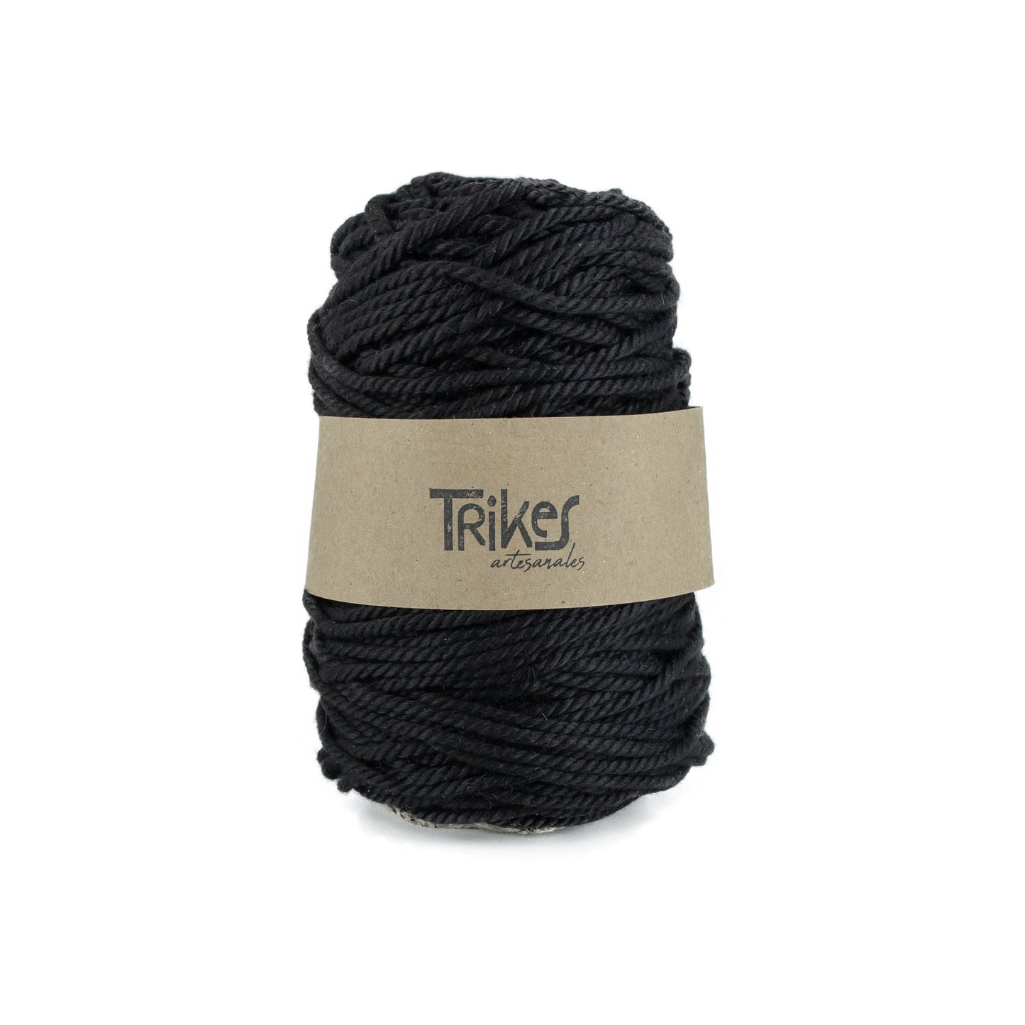 Cordón Soft 3 cabos 4mm Negro