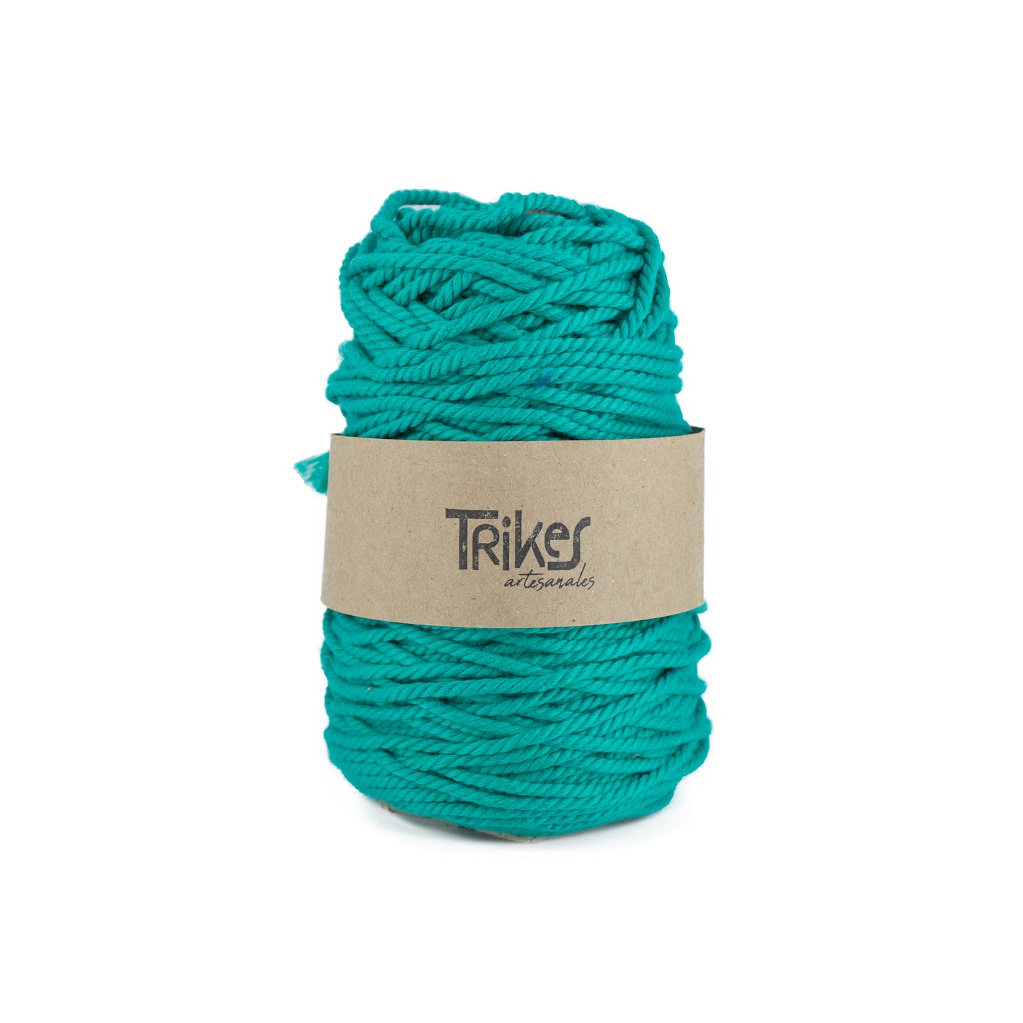 Cordón Soft 3 cabos 4mm Turquesa