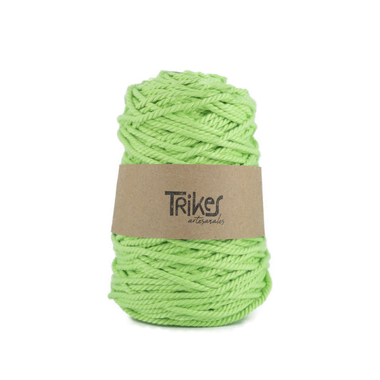 Cordón Soft 3 cabos 4mm Verde Limón