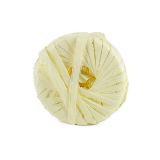 Rafia Decorativa 5mm Crema