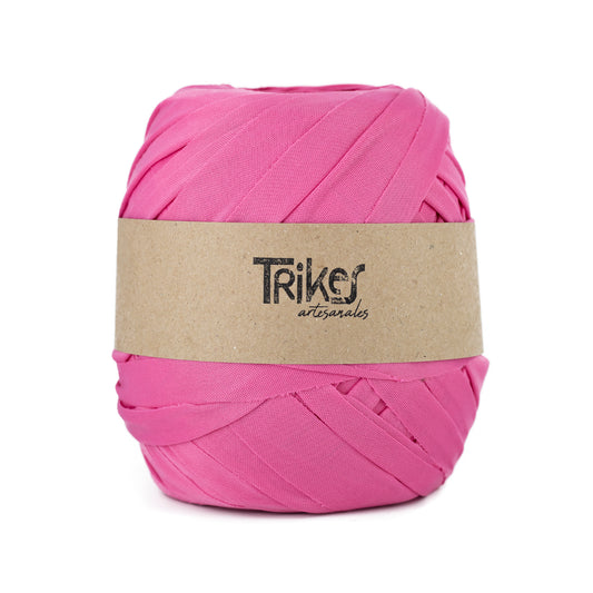 Trapillo Pluma Plano Pol 2.5cm Rosa Fresa
