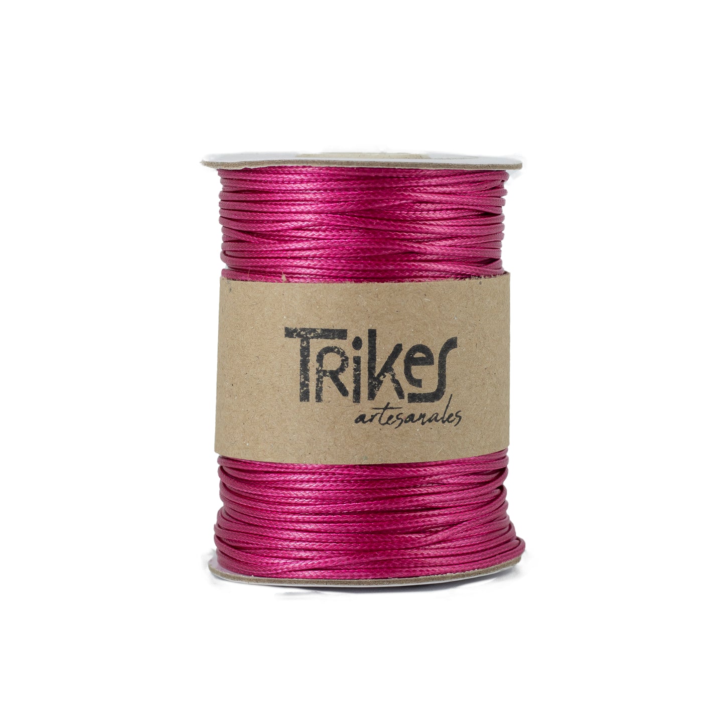 Cordon Encerado Fino 1.5mm Fucsia