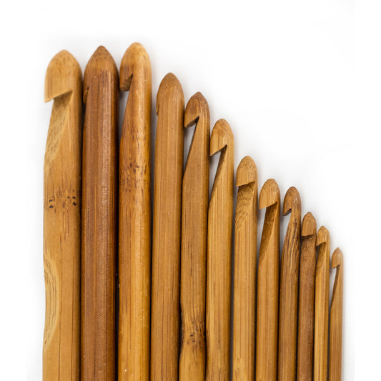 Juego de 12 Ganchos de Bambu