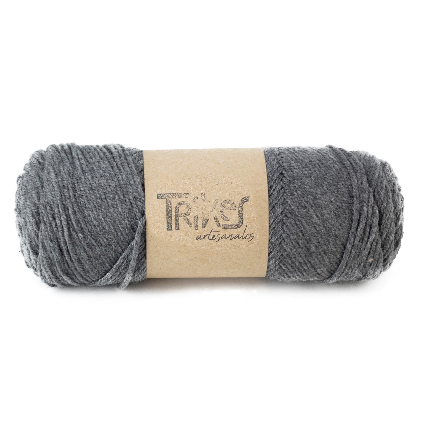Estambre Acrílico para gancho Gris Jaspe