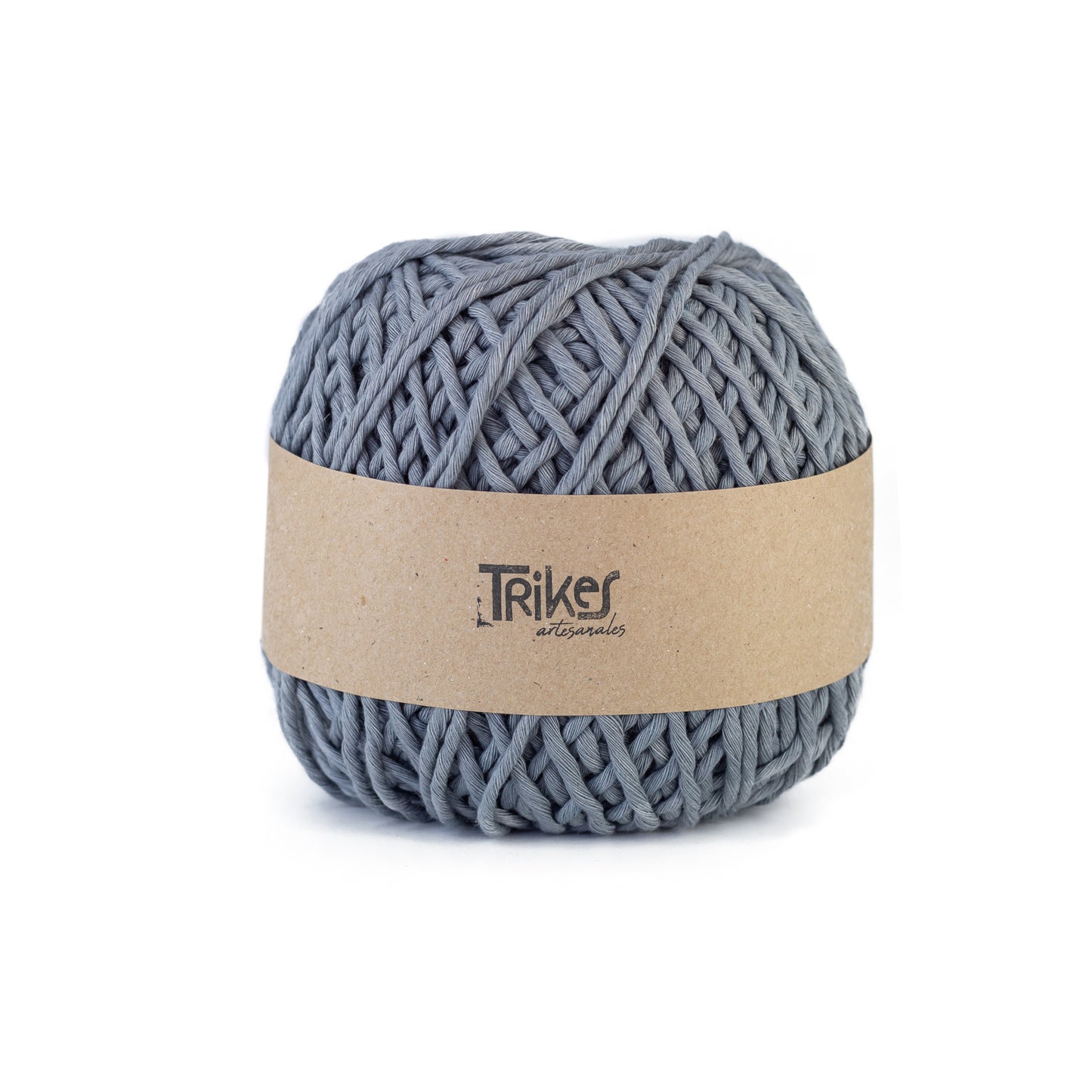Hilaza Teñida 4mm Gris Mustang
