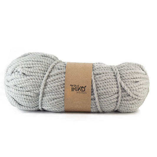 Cordon Flojo 2 Cabos 6mm Gris Perla