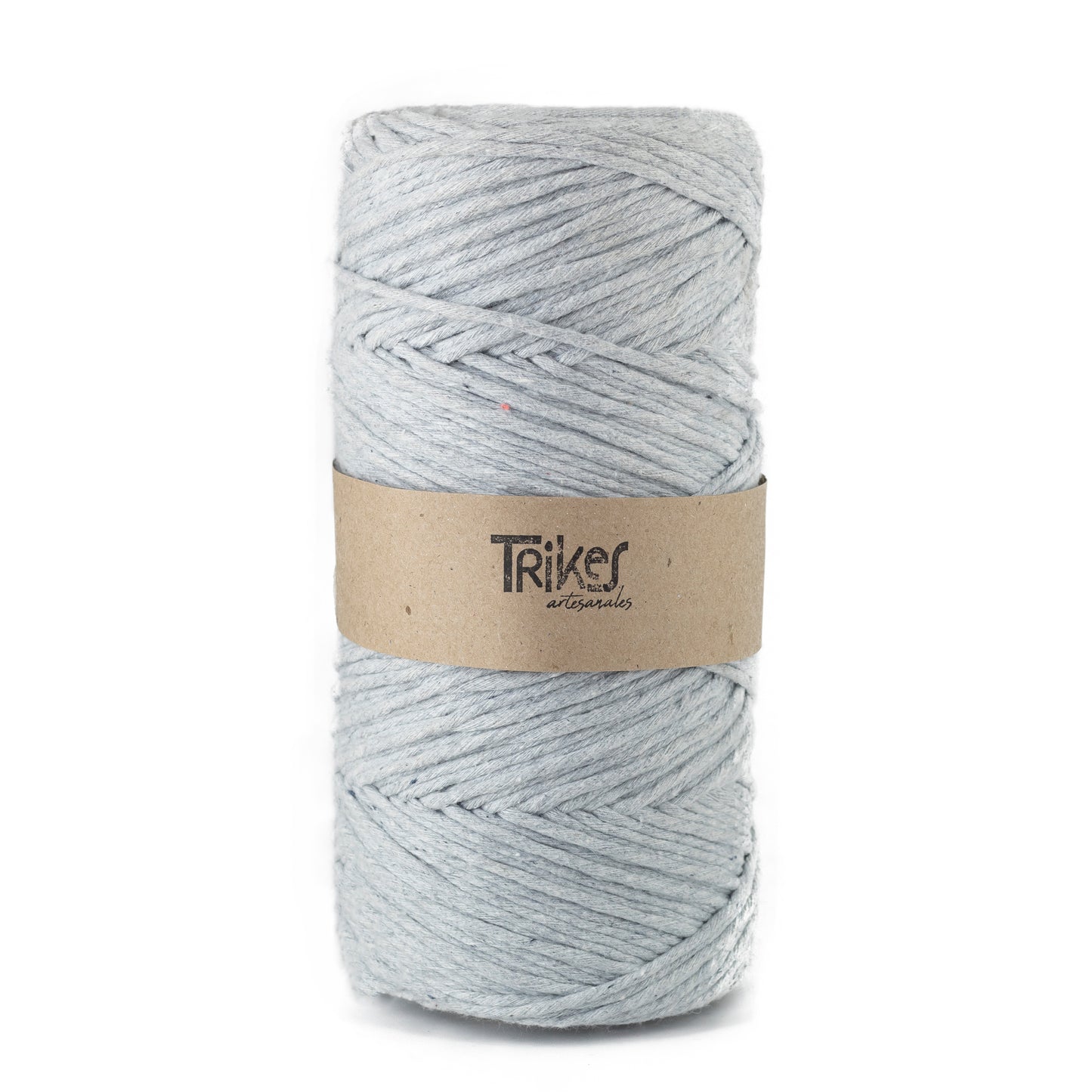 Hilaza Torcida Tubo 4mm Gris Perla