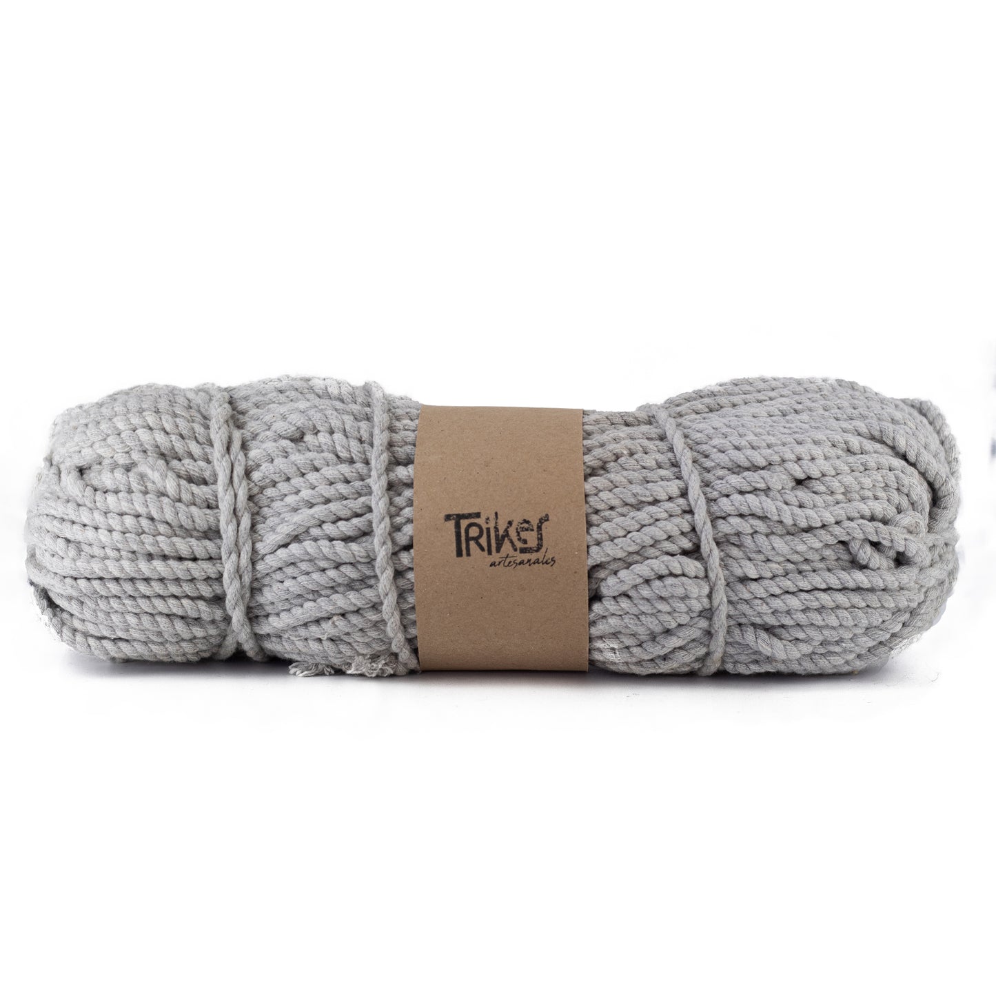 Cordon Flojo 2 Cabos 6mm Gris Plata