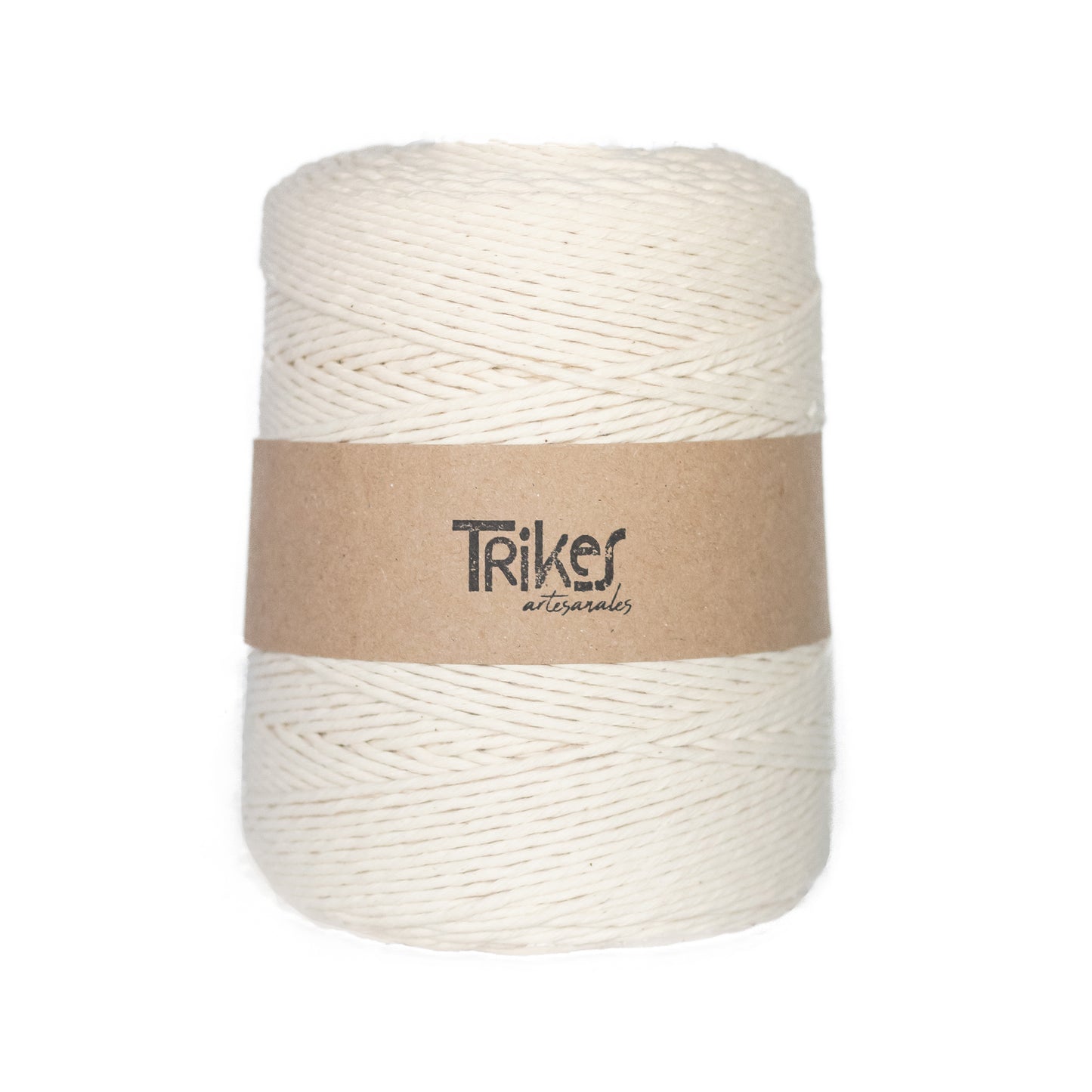 Hilaza Torcida Extra Fina 2.5mm Crudo