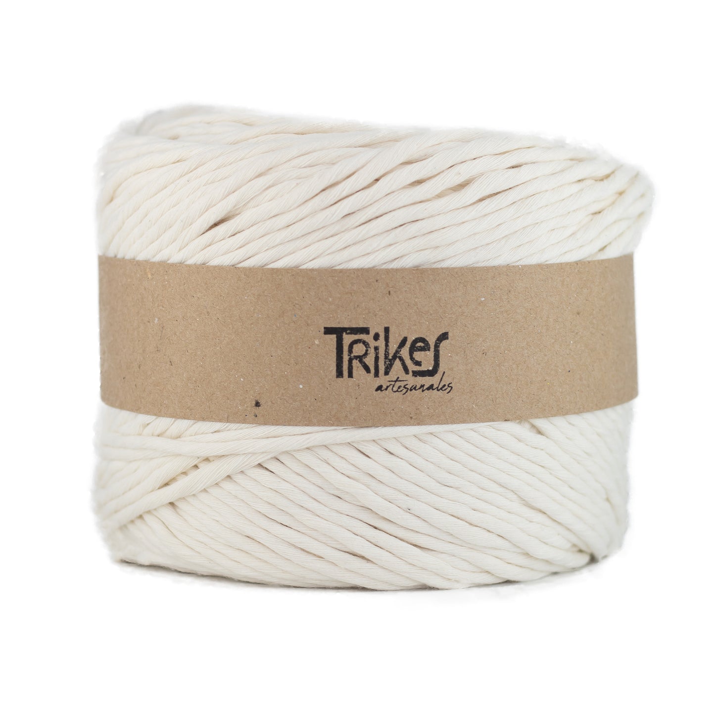 Hilaza Torcida Extra Fina 4mm Crudo