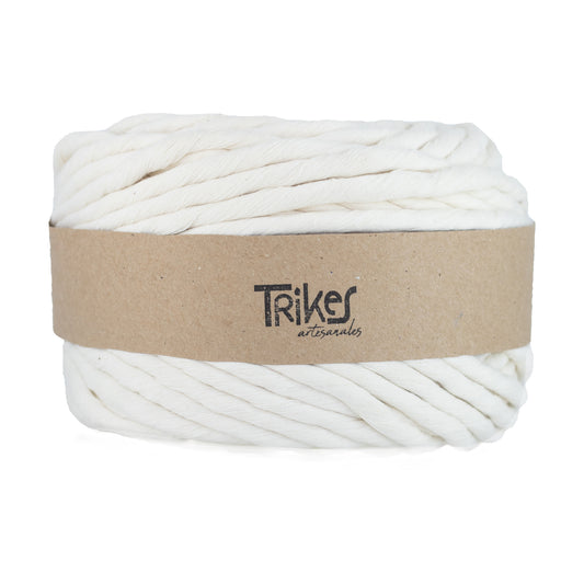 Hilaza Torcida Extra Fina 8mm Crudo