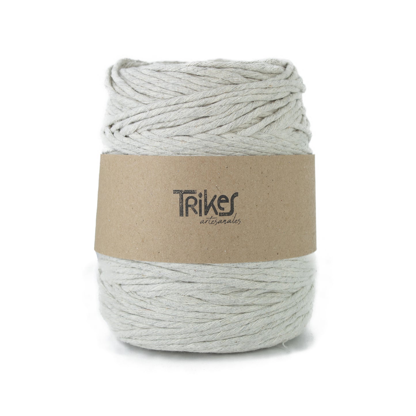 Hilaza Torcida 4mm Gris Cristal