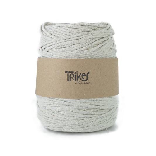 Hilaza Torcida 4mm Gris Cristal