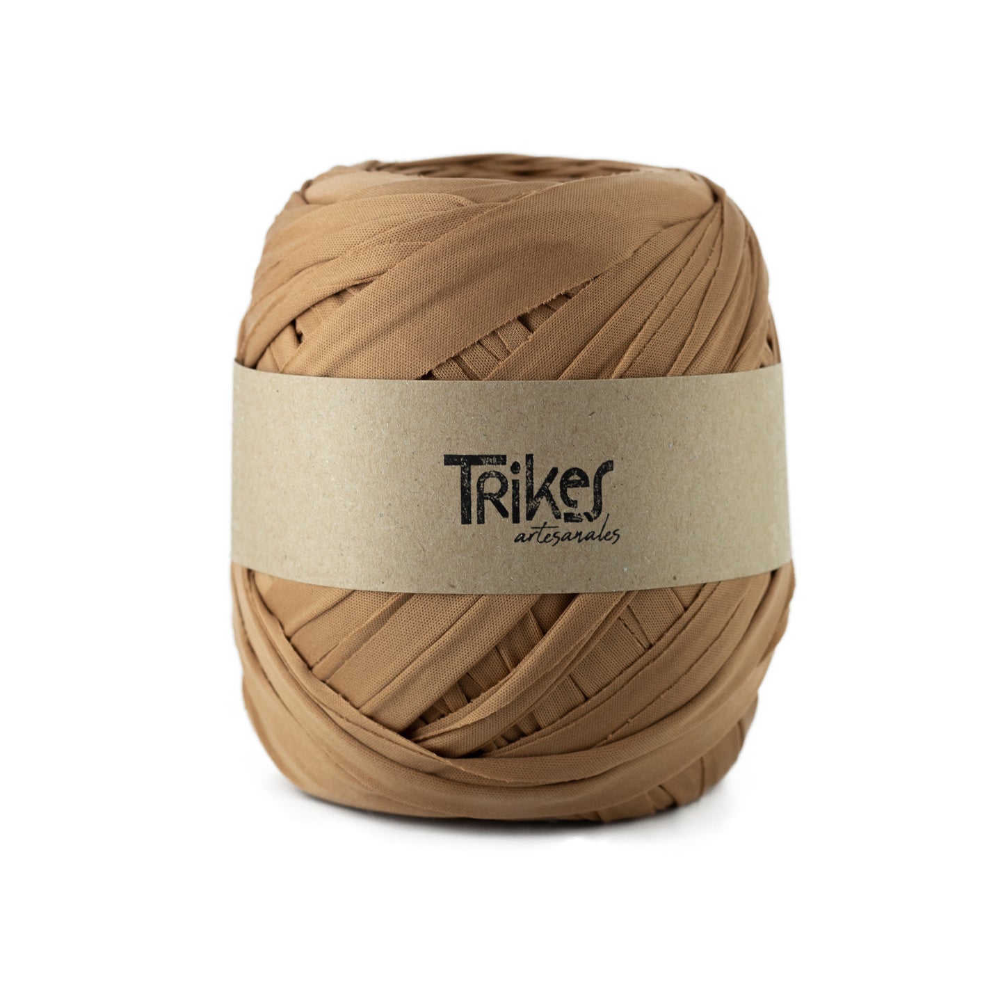 Trapillo Pluma Plano Pol 2.5cm Caqui