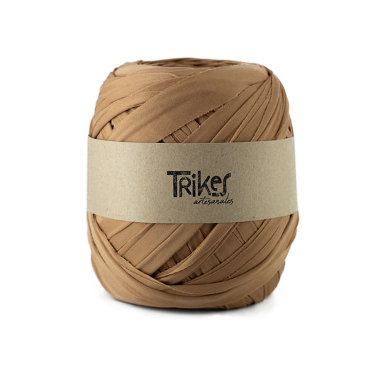 Trapillo Pluma Plano Pol 2.5cm Caqui
