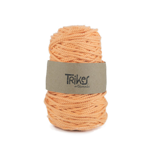 Cordón Soft 3 cabos 4mm Melón