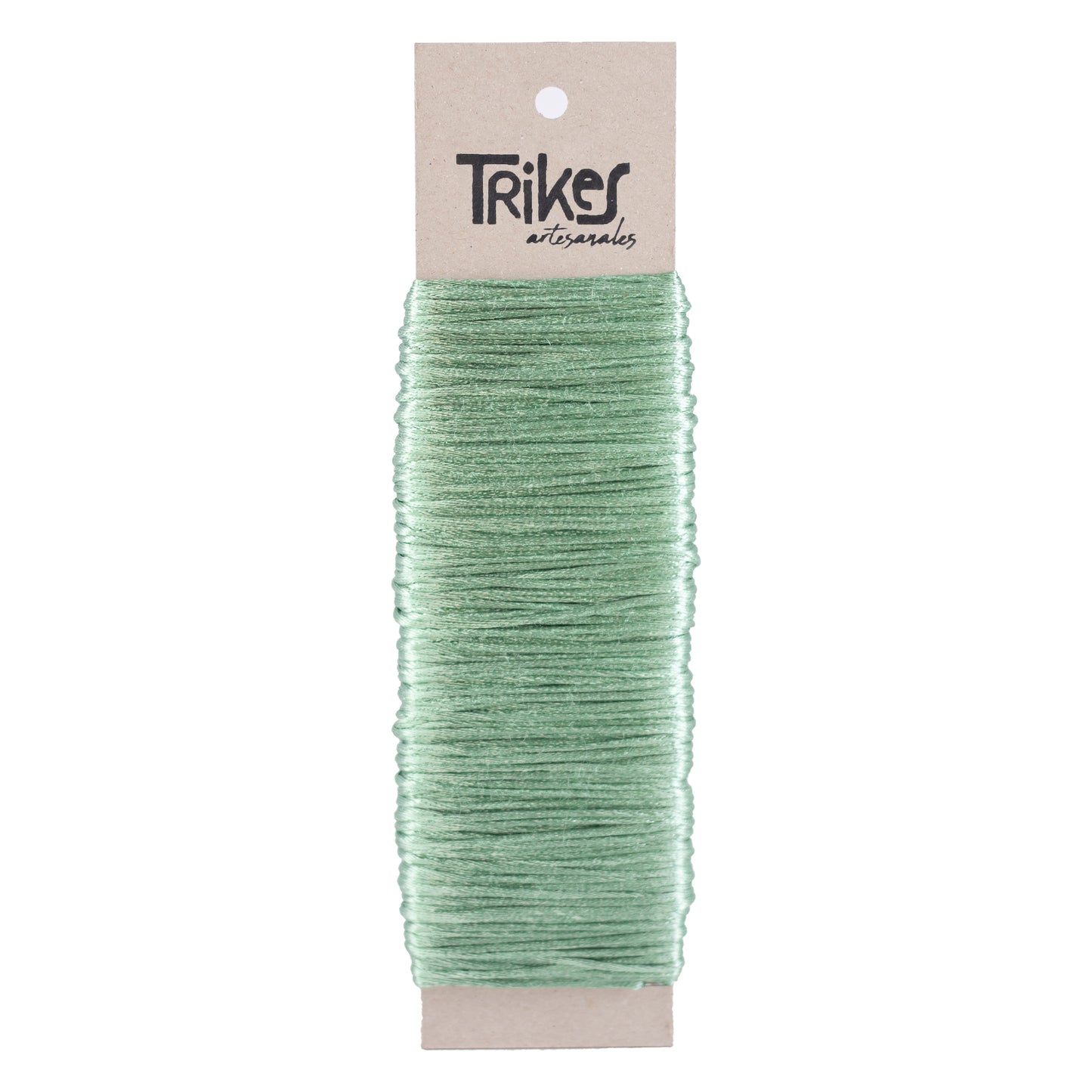 Cordon de Seda 1mm Menta