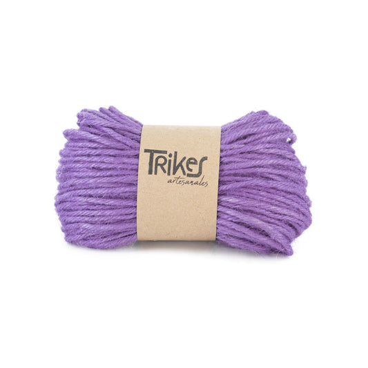 Yute Teñido 4mm 150gr Lila Fuerte