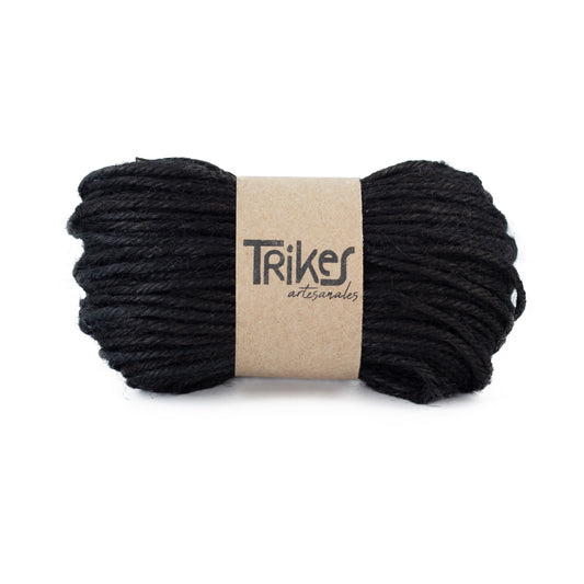 Yute Teñido 4mm 150gr Negro