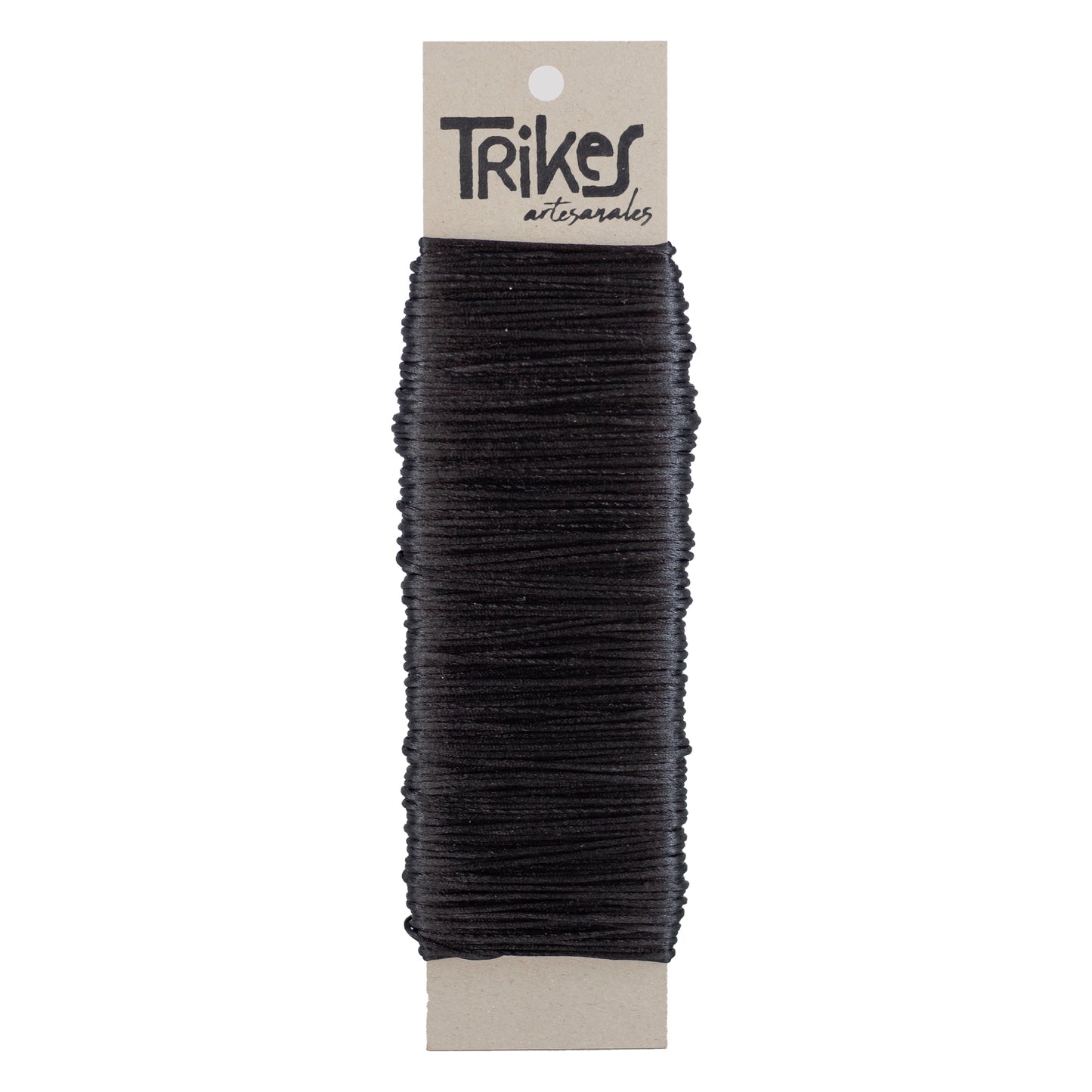 Cordon de Seda 1mm Negro