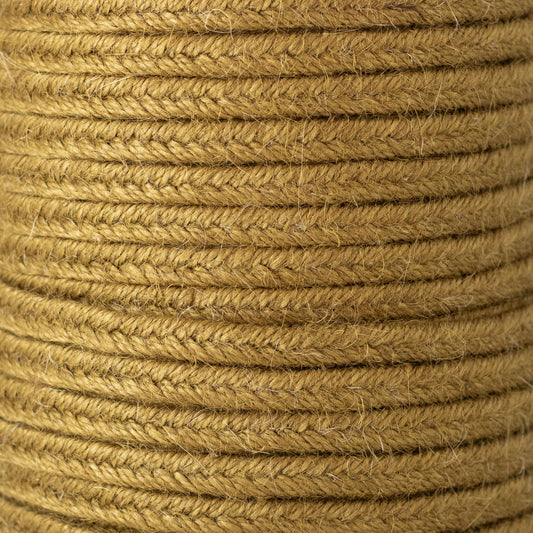 Trenza de Yute tipo Soutache 10mm Oro