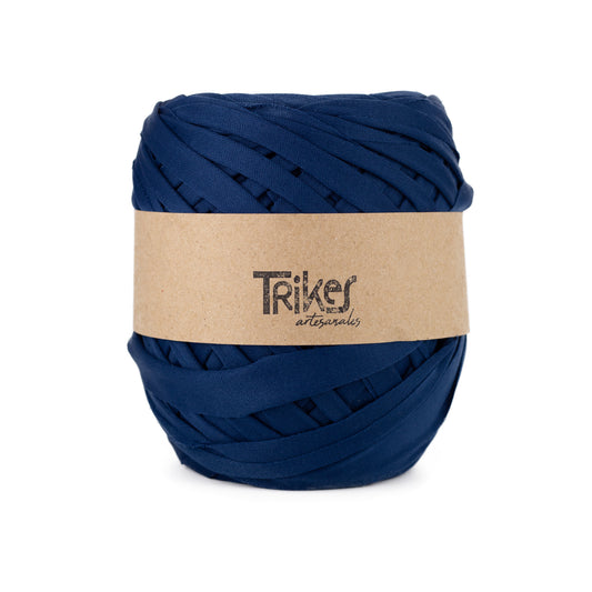 Trapillo Pluma Plano Pol 2.5cm Azul Petroleo