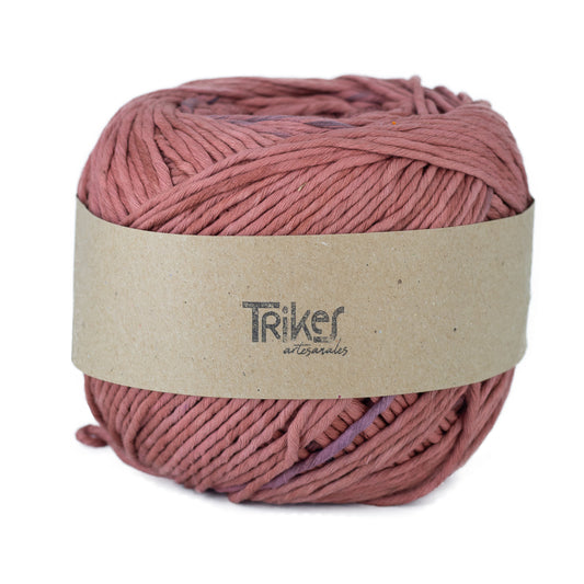 Hilaza Teñida 4mm Rosa Creppe