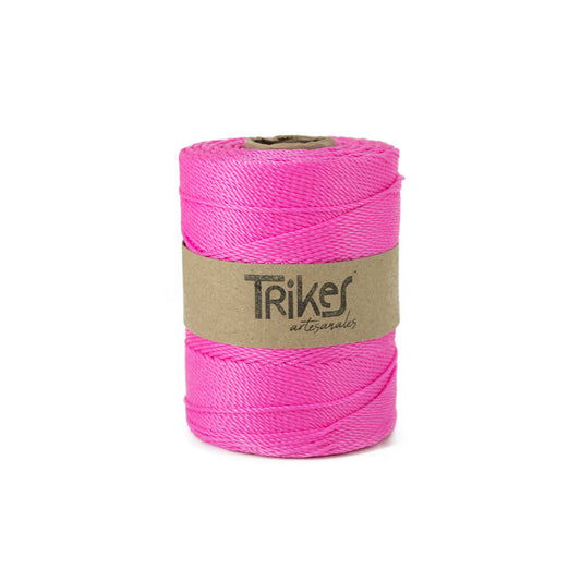 Piola Sintetica 2mm Rosa Neon
