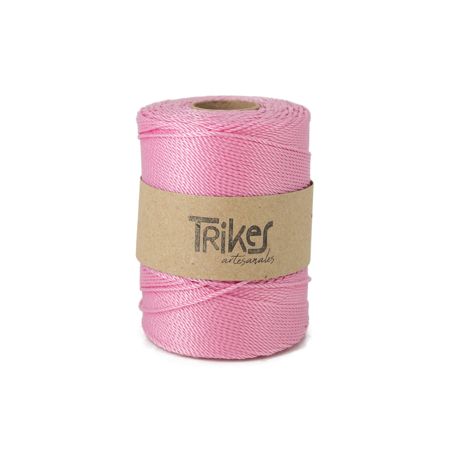 Piola Sintetica 2mm Rosa Pastel