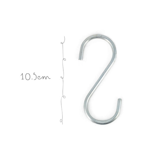Gancho "S" 10.5 cm chico