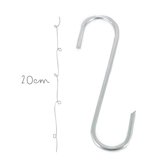 Gancho "S" 20 cm grande