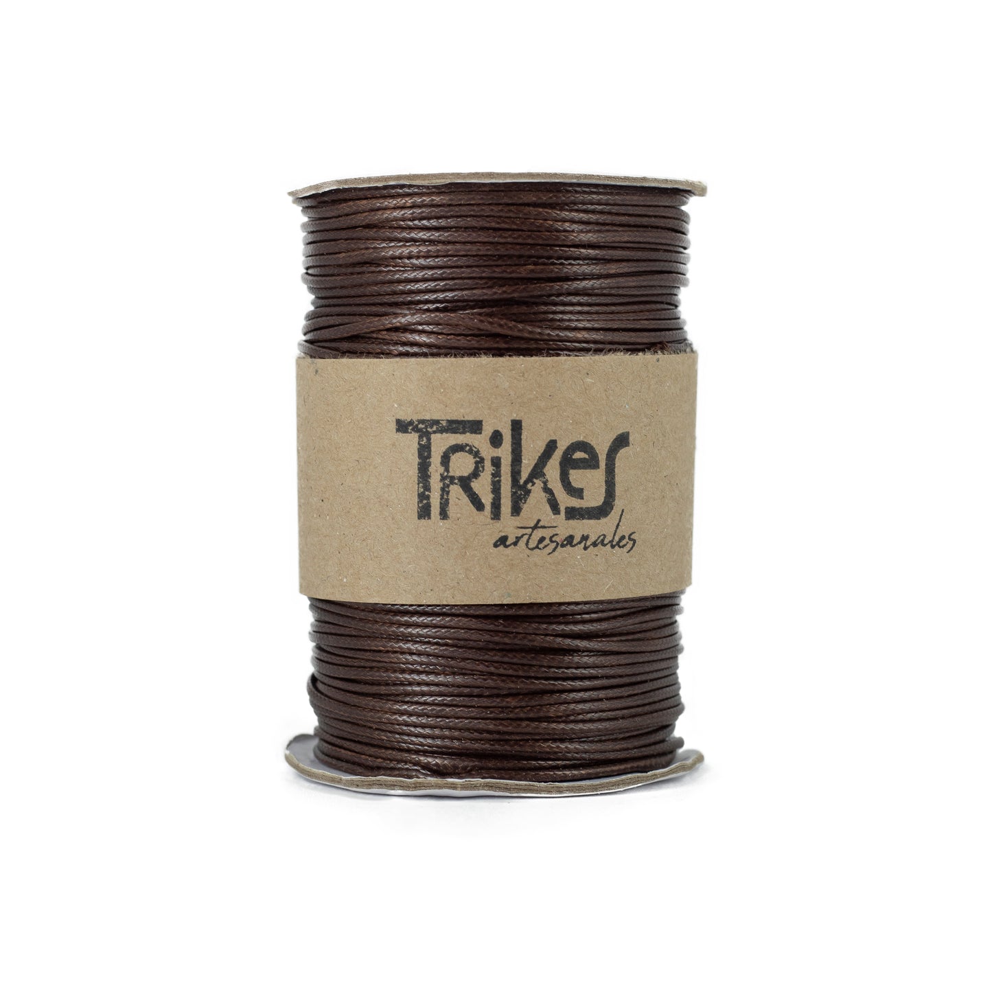 Cordon Encerado Fino 1.5mm Tabaco