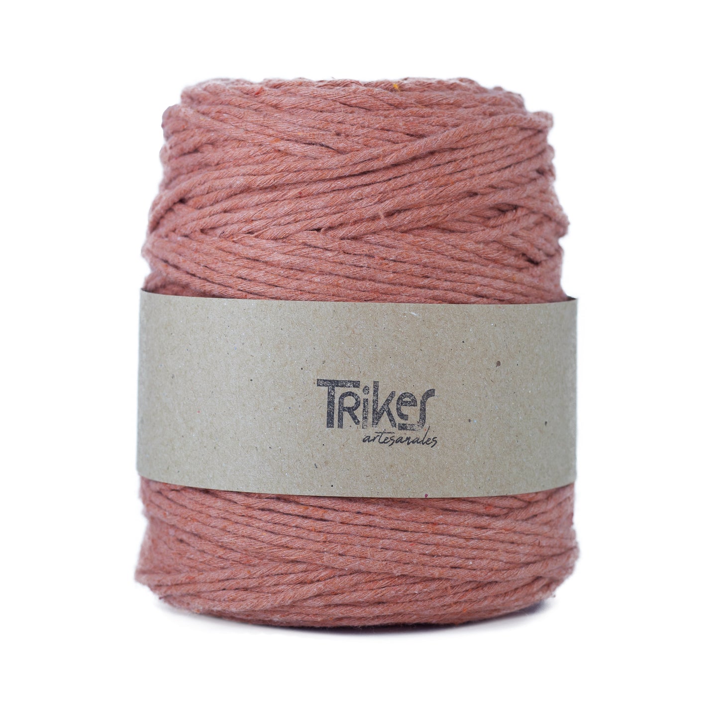 Hilaza Torcida 4mm Teja Antiguo