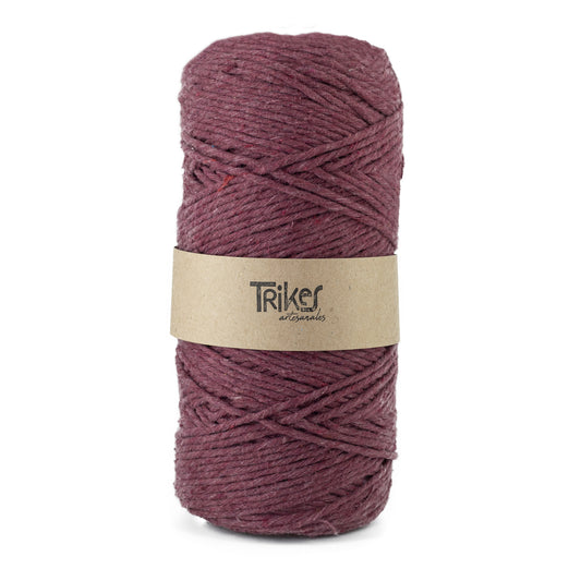 Hilaza Torcida Tubo 4mm Tinto