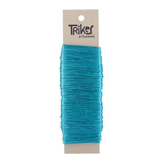 Cordon de Seda 1mm Turquesa