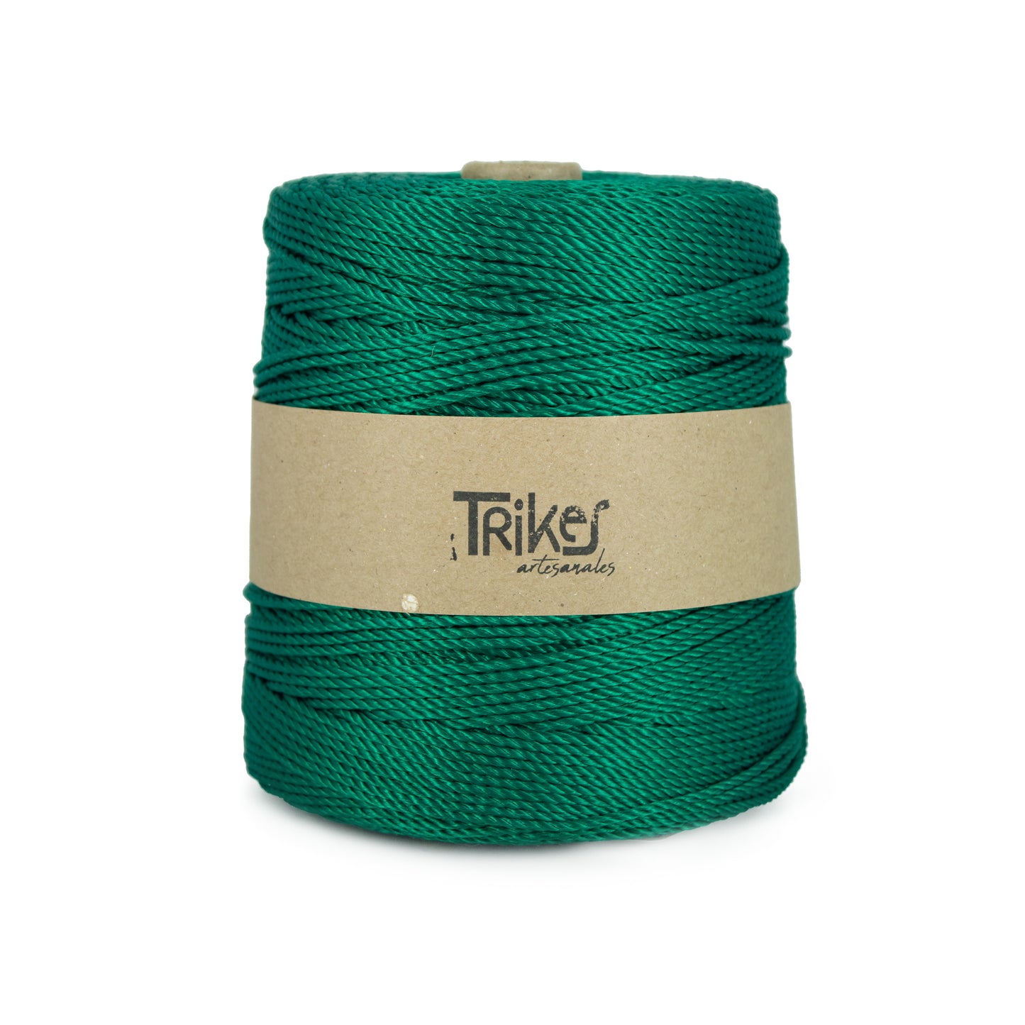 Piola 24 Satinada 3.5mm Verde Esmeralda