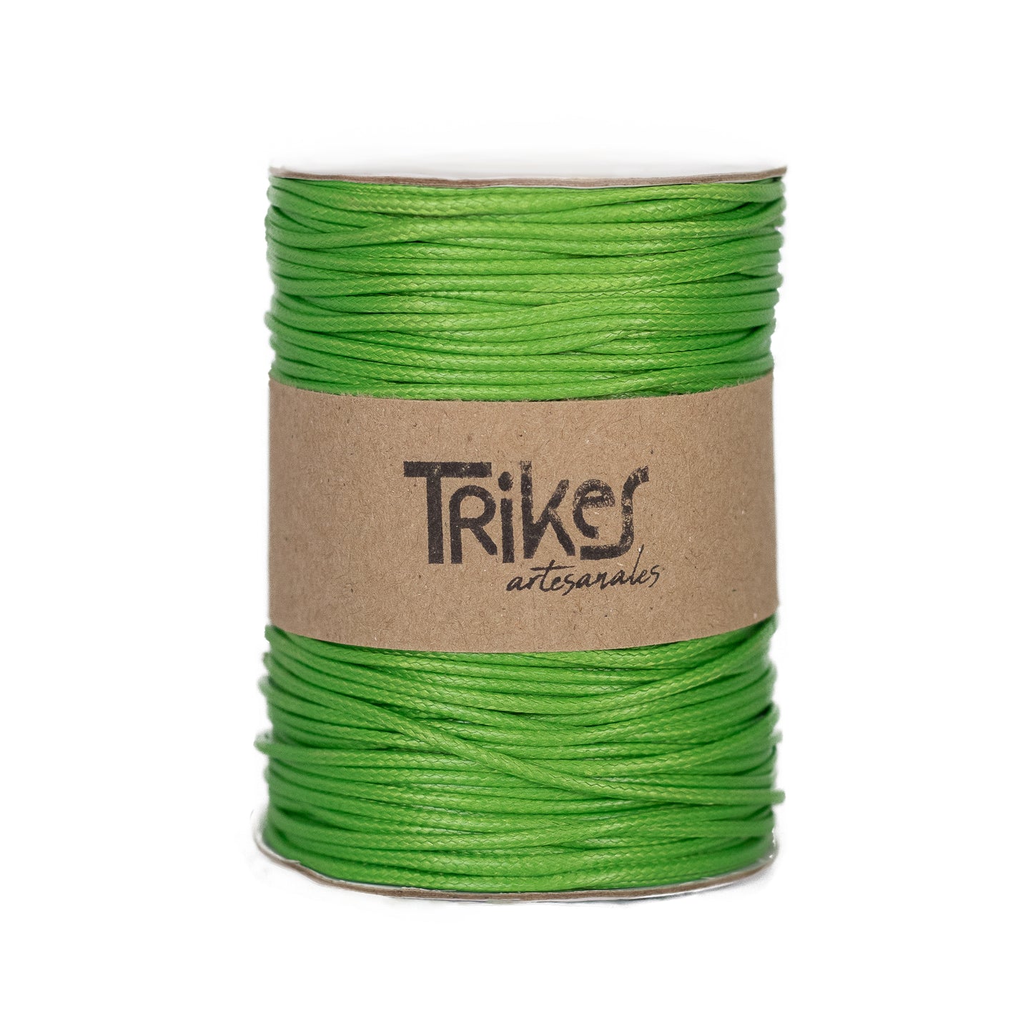 Cordon Encerado Fino 1.5mm Verde Limon