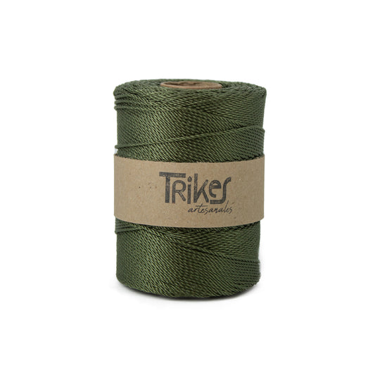 Piola Sintetica 2mm Verde Militar