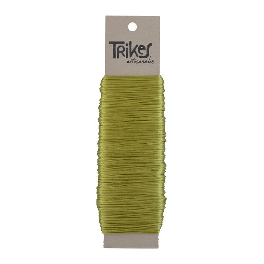 Cordon de Seda 1mm Verde Musgo