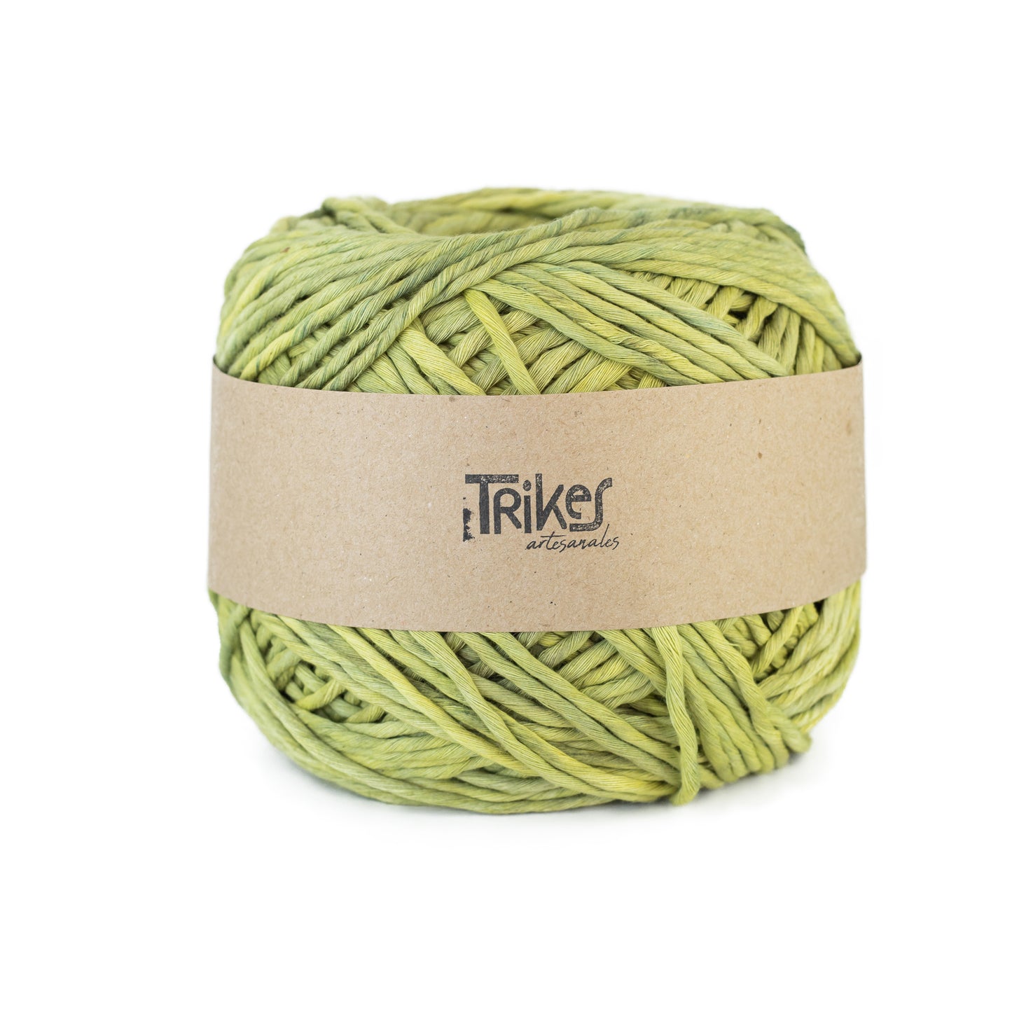 Hilaza Teñida 4mm Verde Seco